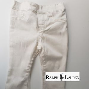 ⭐RALPH LAUREN AUBRIE LEGGINGS IN OFF WHITE⭐